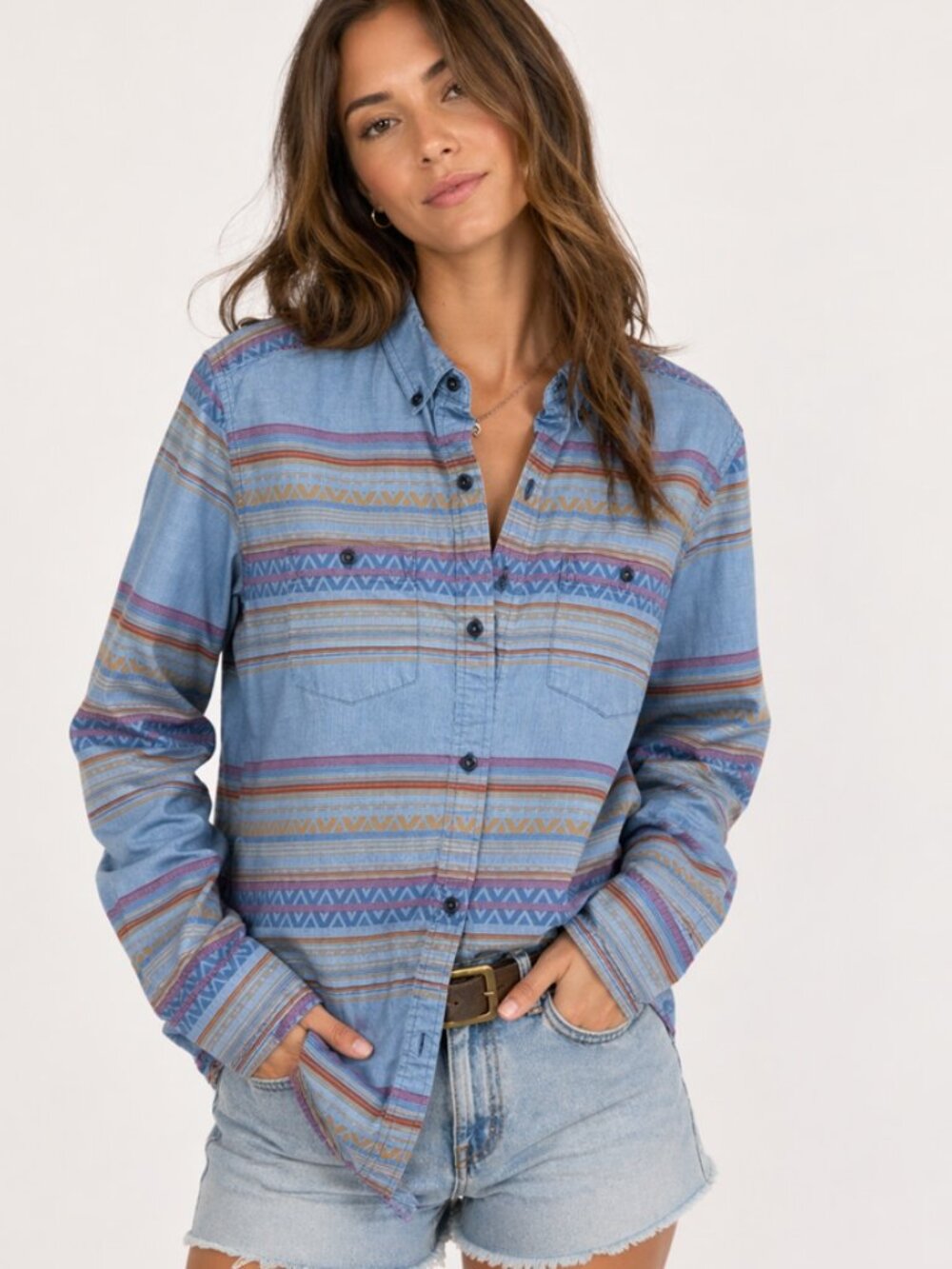 Urban Outfitters Koto Western-Style Button-Down Shirt